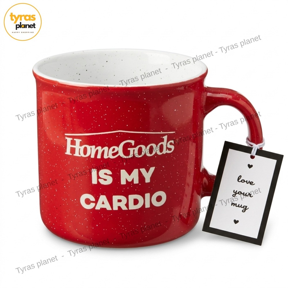 HomeGoods Is My Cardio Mug Red Coffe Mug